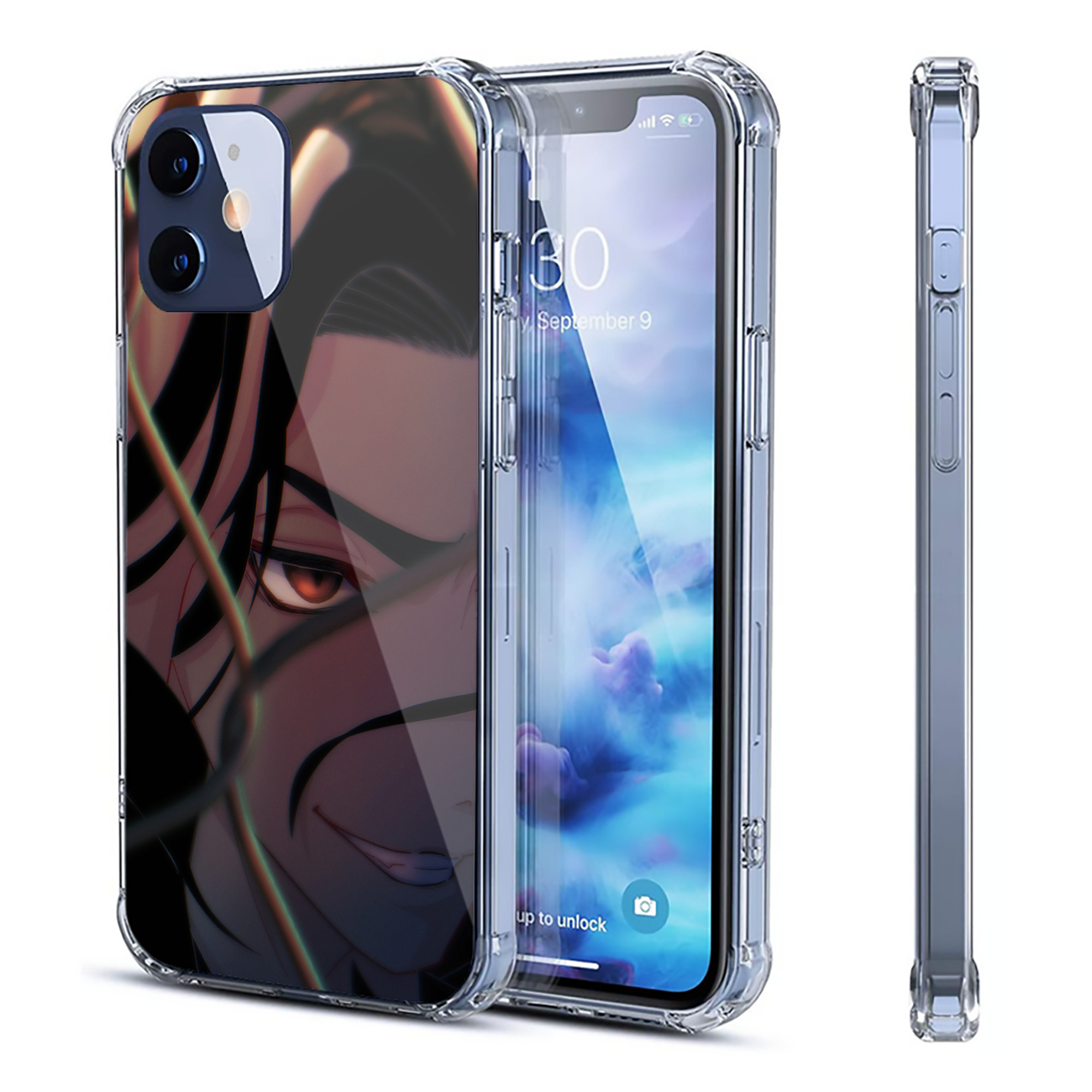 （画像用） 東京リベンジャーズ Tokyo Revengers 【iPhone 12シリーズ対応】透明スマホケース（クリアソフトケース）